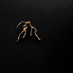 From the forest - root earring